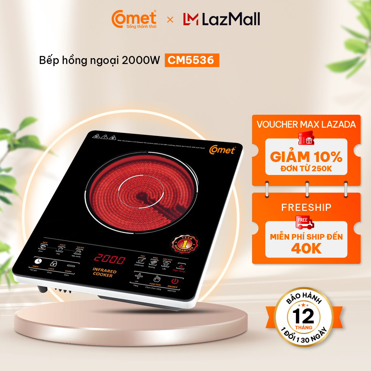 Ấm siêu tốc inox Comet CM8215 1.5L - Ảnh 21
