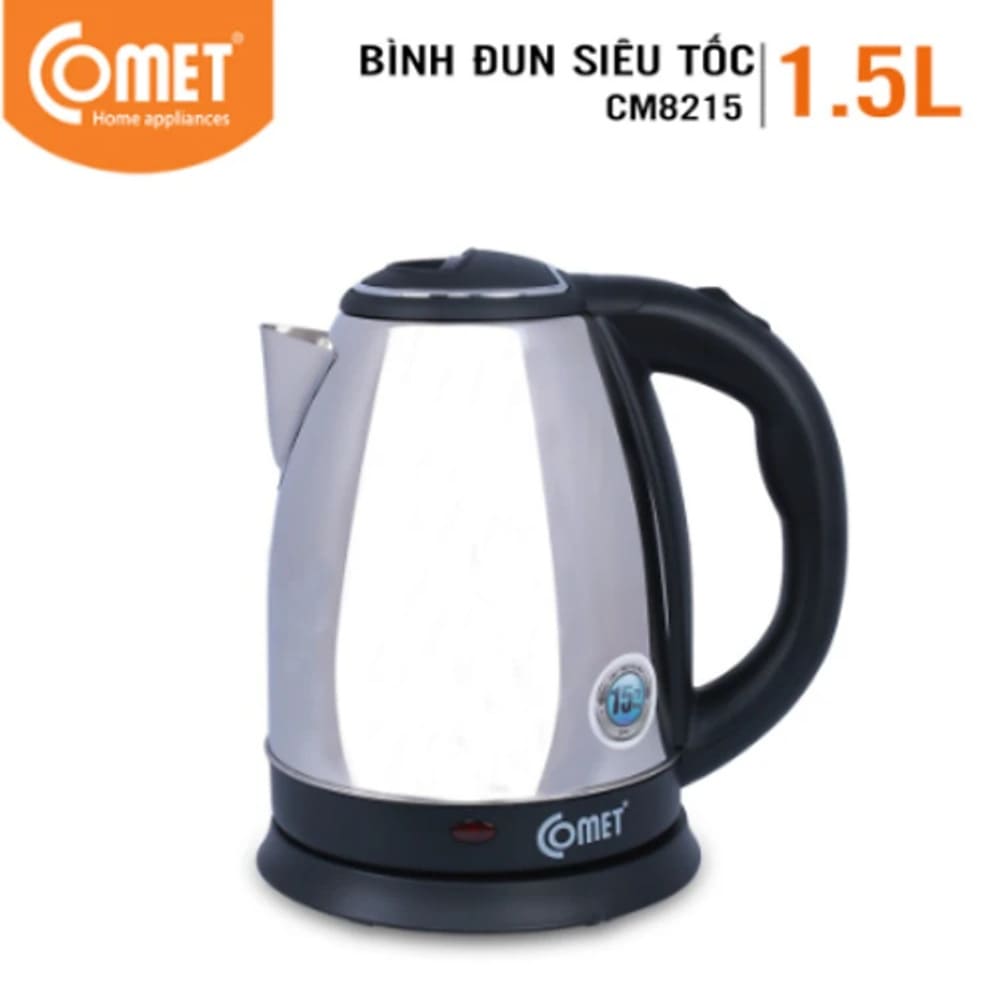 Ấm siêu tốc inox Comet CM8215 1.5L - Ảnh 9