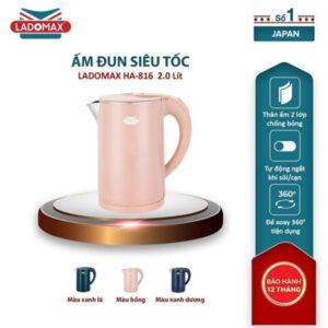 Alternative view of Ấm siêu tốc Ladomax 2 Lít HA-816 cao cấp