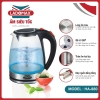 Ấm siêu tốc thuỷ tinh Ladomax 1.8 Lít HA-880 cao cấp - Ảnh 4