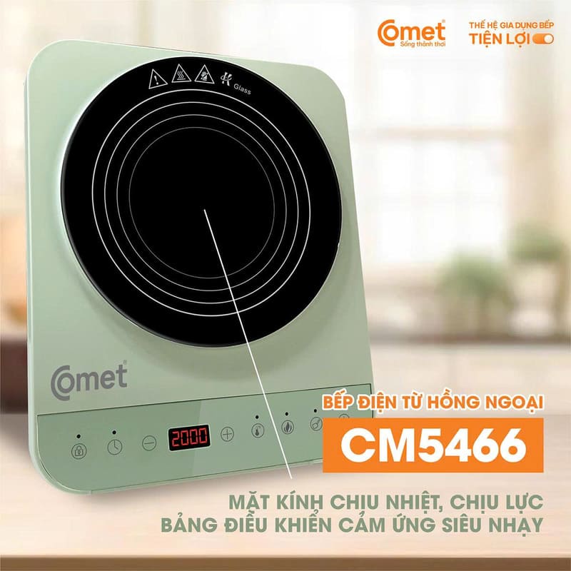 Ấm siêu tốc inox Comet CM8215 1.5L - Ảnh 19