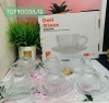 Bộ 6 cốc kèm đĩa có quai cầm uống trà, cafe TCF9003 - Ảnh 8