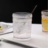 Bộ 6 cốc thủy tinh hoạ tiết hoa mặt trời 300ml - Ảnh 4