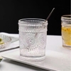 Bộ 6 cốc thủy tinh hoạ tiết hoa mặt trời 390ml - Ảnh 4