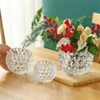 Bộ 2 chậu thuỷ tinh chấm bi để bàn trang trí decor LX8009 - Ảnh 3