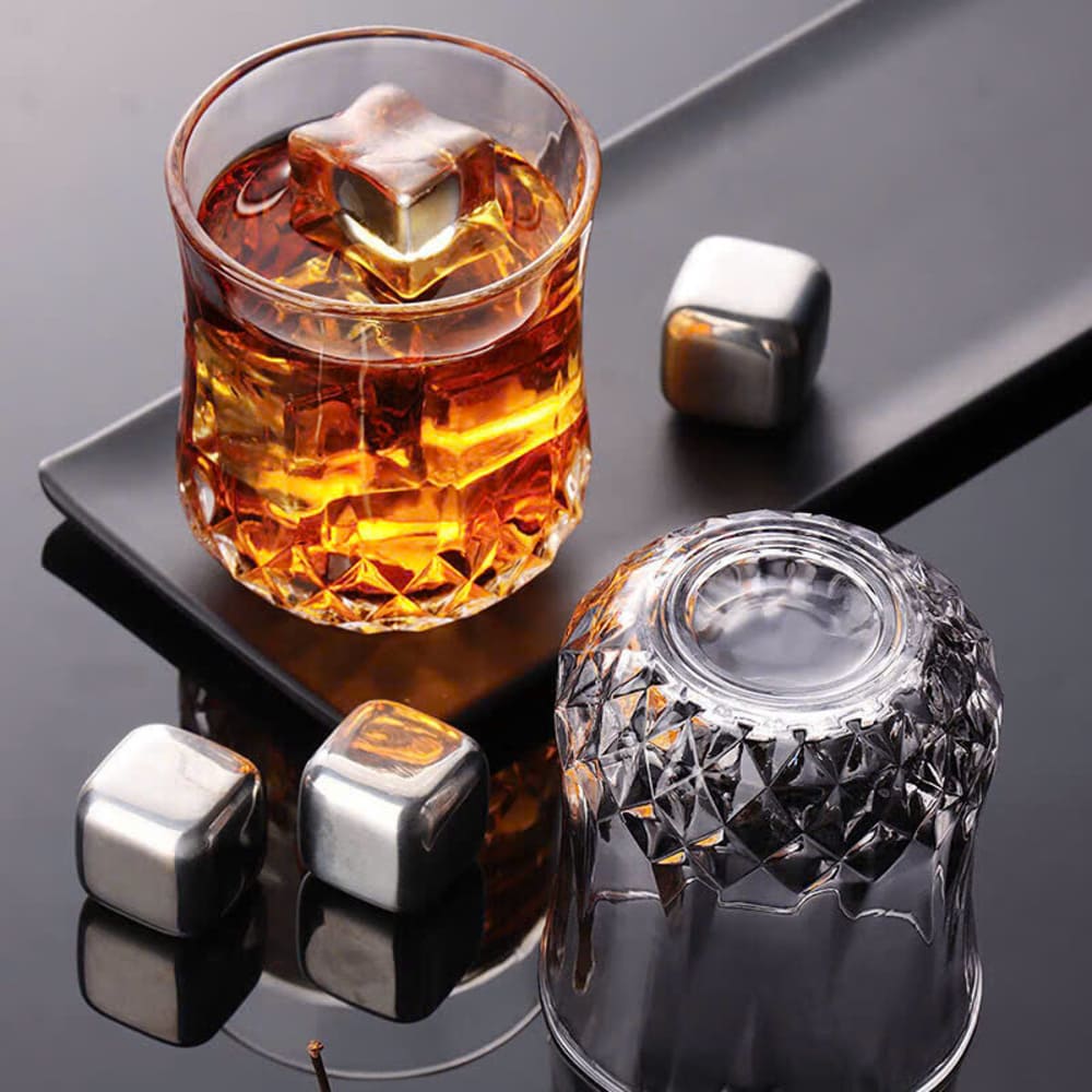 Bộ 6 ly thuỷ tinh Deli Whisky vân kim cương 220ml KB048-2 - Ảnh 10