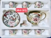 Bộ tách trà hoa văn vàng nhũ hoa cao cấp - Ảnh 5