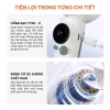 Quạt sạt cầm tay Comet CRF1202 màn hình Led 199 cấp độ gió tùy chỉnh - Ảnh 6