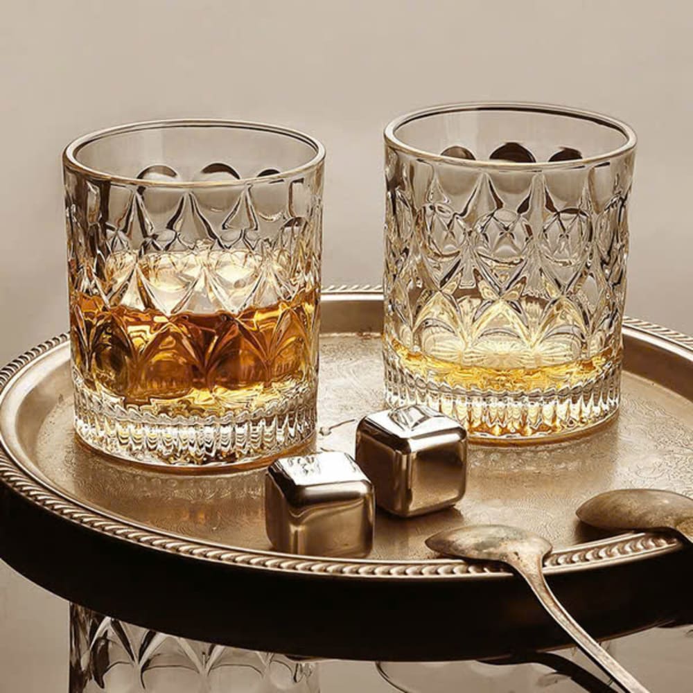 Bộ 6 ly thuỷ tinh Rocks Whisky 300ml Deli cao cấp K3326AC - Ảnh 9