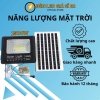 Đèn pha năng lượng mặt trời chống nước có remote 1500w - Ảnh 3