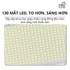 Đèn pha năng lượng mặt trời chống nước có remote 1500w - Ảnh 4