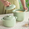 Hũ đựng dầu mỡ sọc trơn 1000ml - Ảnh 6