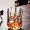 Bộ 6 ly thuỷ tinh Deli Whisky vân kim cương 220ml KB048-2 - Ảnh 6