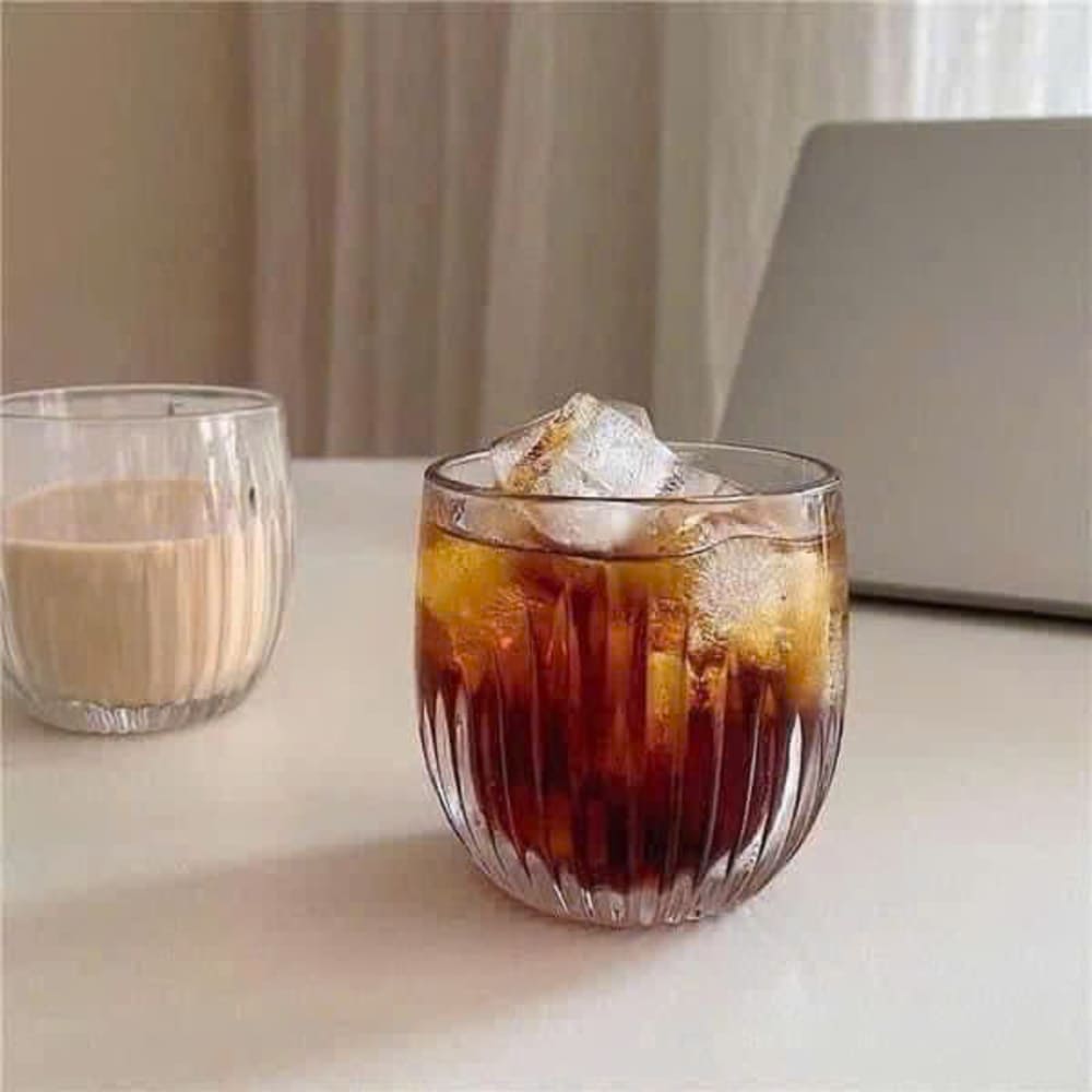 Bộ 6 ly thuỷ tinh kẻ sọc Red Cherry XM21B 280ml - Ảnh 12