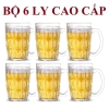 Bộ 6 ly thuỷ tinh uống bia có tay cầm Deli ZB33 - Ảnh 3