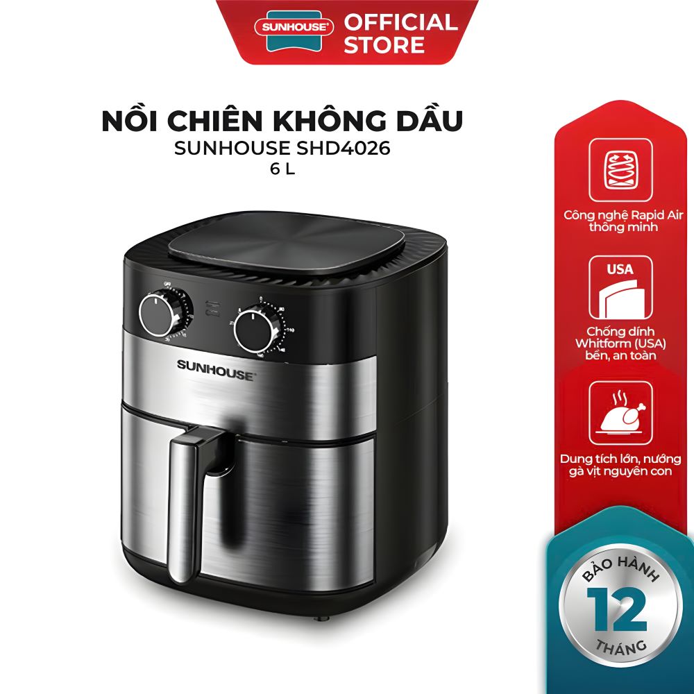 Nồi chiên không dầu PowerXL cảm ứng 5L - Ảnh 17