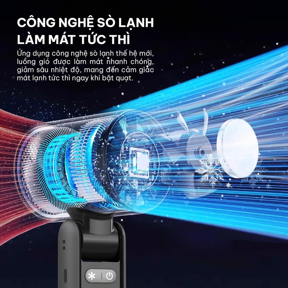 Quạt sạt cầm tay Comet CRF1302 màn hình Led 199 cấp độ gió tùy chỉnh - Ảnh 9